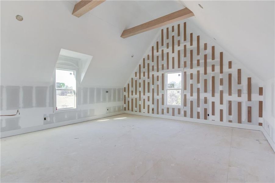 In-progress construction of a new home in , Buford, GA (Image 33).