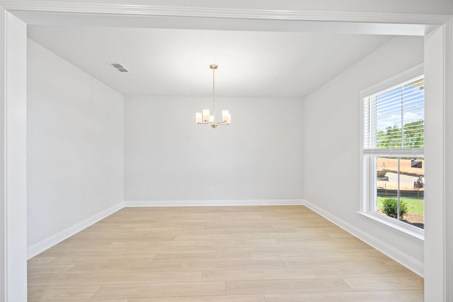 Spacious, unfurnished interior of a new home in Oakleaf Chase, Blythewood (Image 17). Spacious, unfurnished interior of a new home in Oakleaf Chase, Blythewood (Image 17).