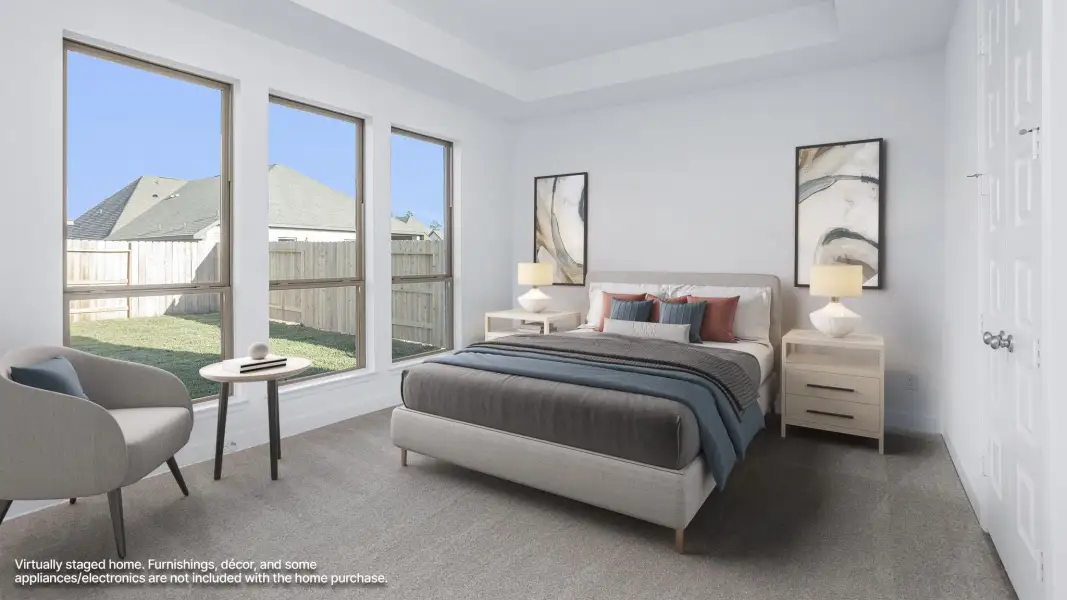 Furnished interior view inside a new home in Canyon Falls, Northlake (Image 3).
