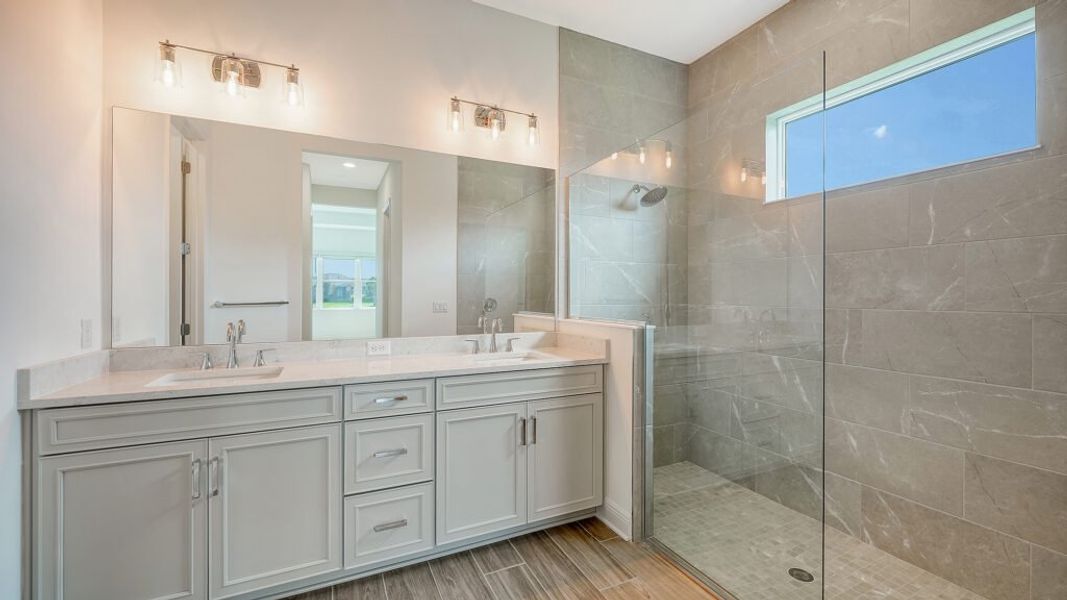 Furnished interior view inside a new home in Canoe Creek, Parrish (Image 7).