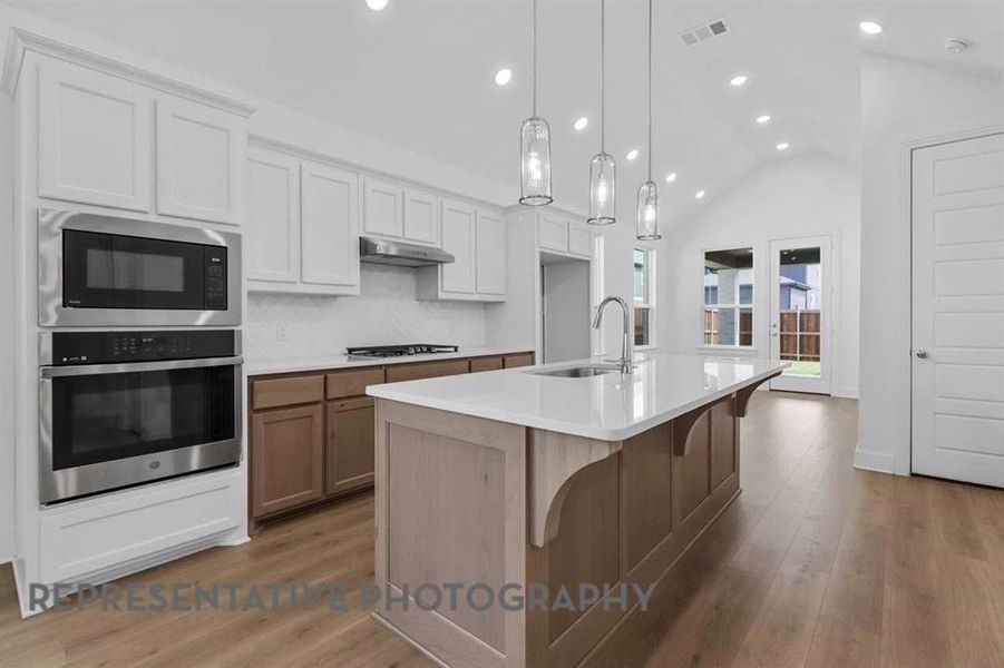 Furnished interior view inside a new home in Waterscape, Royse City (Image 5).