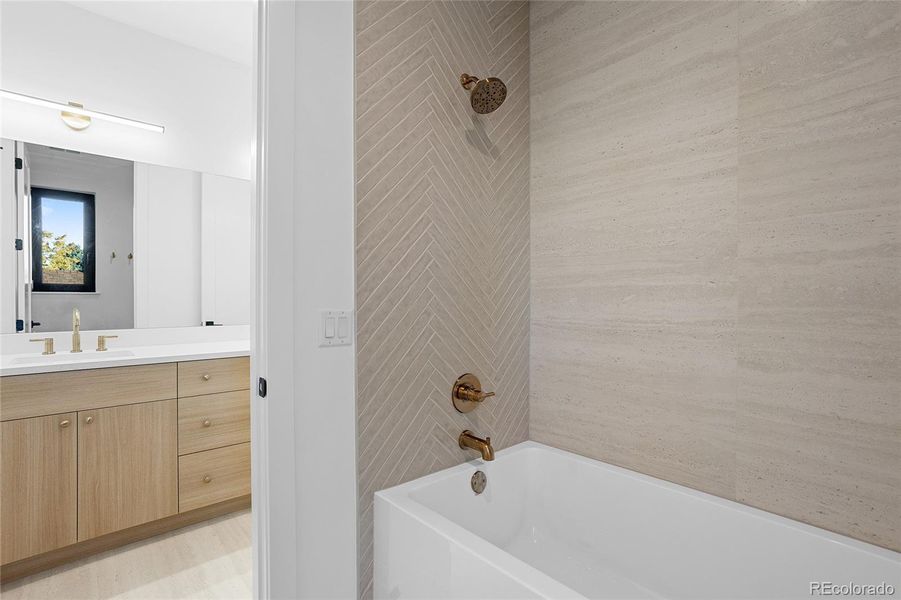 Furnished interior view inside a new home in , Denver (Image 15).