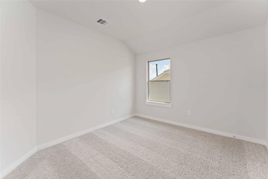 Spacious, unfurnished interior of a new home in The Landing, New Caney (Image 17). Spacious, unfurnished interior of a new home in The Landing, New Caney (Image 17).