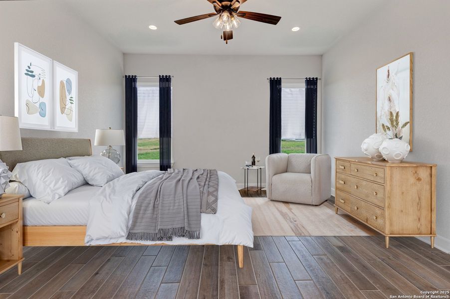 Furnished interior view inside a new home in , La Vernia (Image 4). Furnished interior view inside a new home in , La Vernia (Image 4).