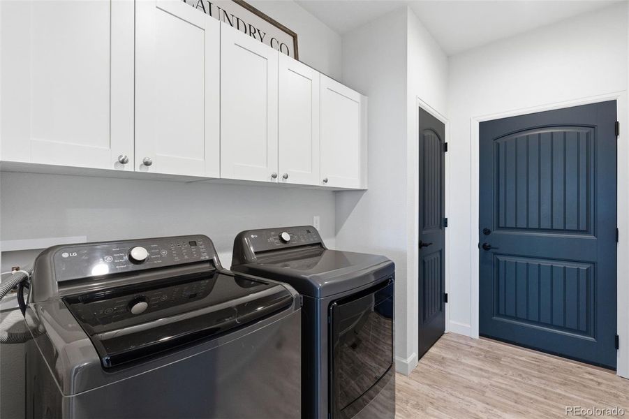 Furnished interior view inside a new home in , Colorado Springs (Image 17).