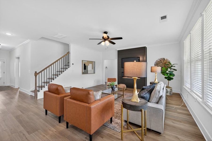 Furnished interior view inside a new home in , Good Hope (Image 11).
