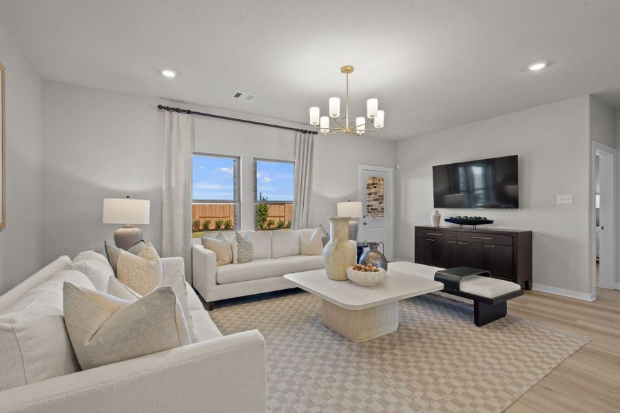 Open Family Room - Representative Photo