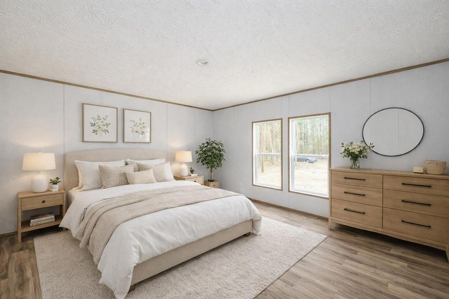 Furnished interior view inside a new home in , Walterboro (Image 8).