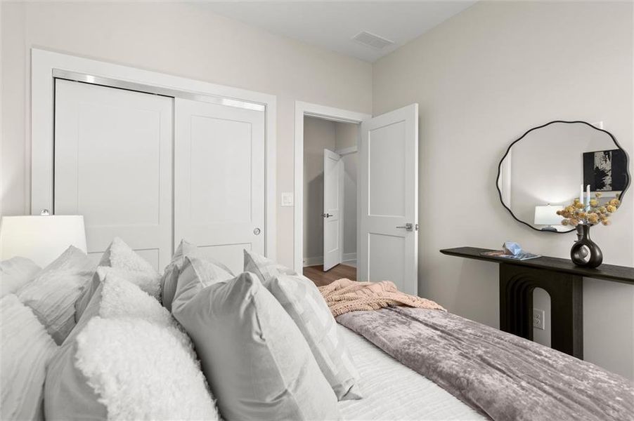 Furnished interior view inside a new home in , Alpharetta (Image 13). Furnished interior view inside a new home in , Alpharetta (Image 13).