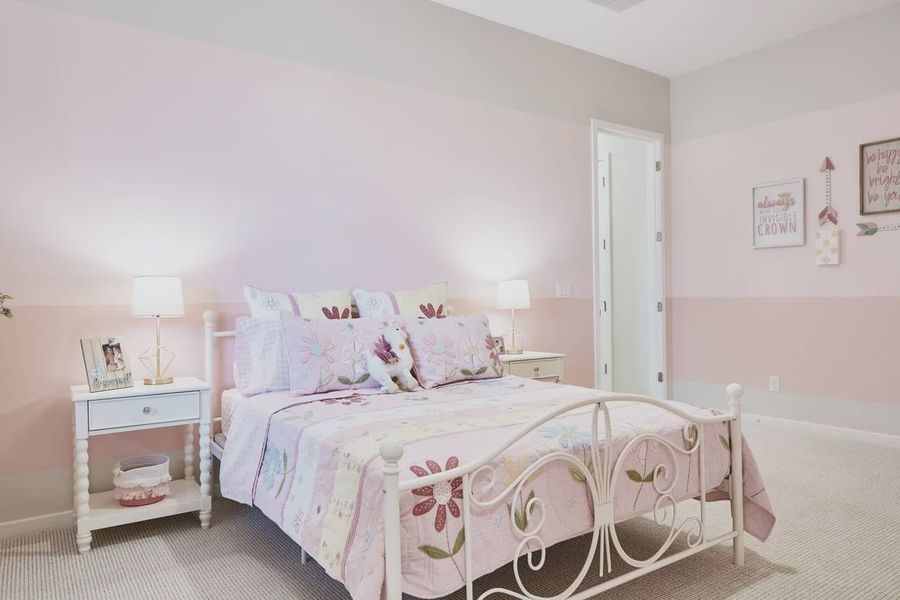 Furnished interior view inside a new home in Valencia at Granite Vista, Waddell (Image 6).