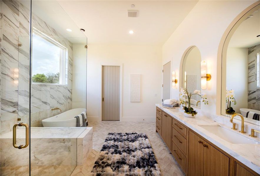 Furnished interior view inside a new home in , Southlake (Image 21). Furnished interior view inside a new home in , Southlake (Image 21).