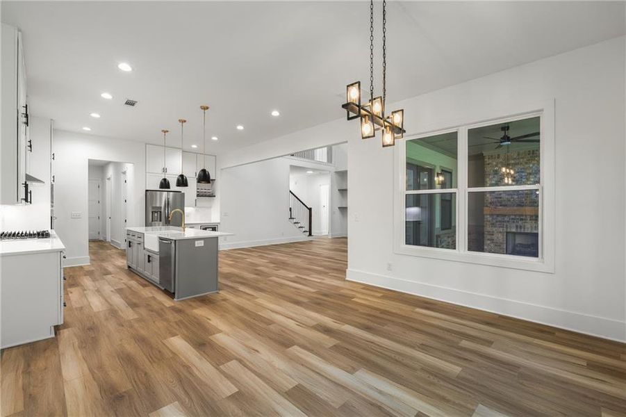 Furnished interior view inside a new home in , Jefferson (Image 6).