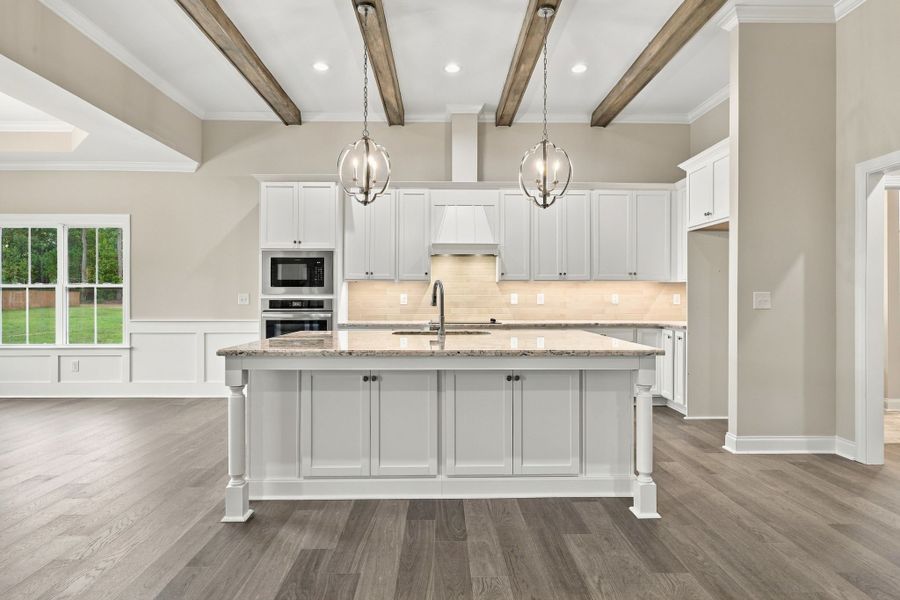 Furnished interior view inside a new home in Laurel Oaks, Greenville (Image 8).