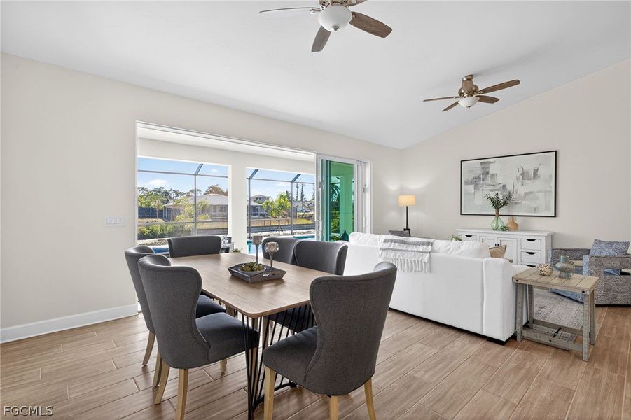 Furnished interior view inside a new home in Cape Coral, Cape Coral (Image 14). Furnished interior view inside a new home in Cape Coral, Cape Coral (Image 14).