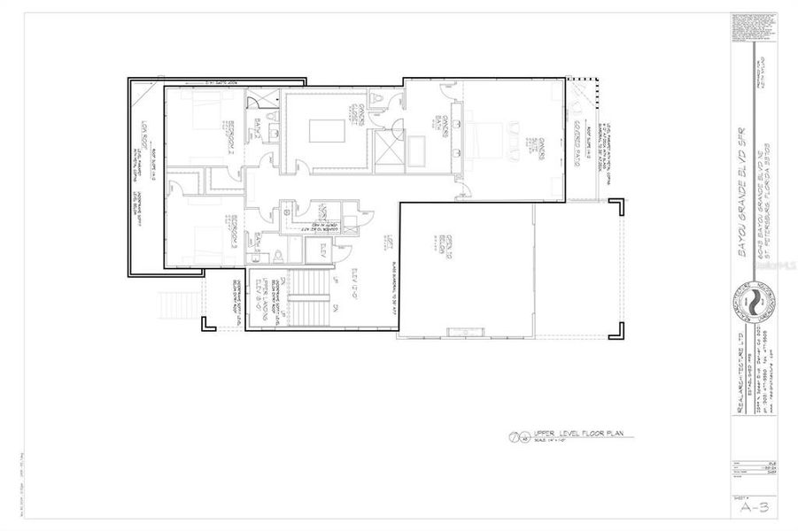 2D floor plan layout of this home in , St. Petersburg, FL (Image 3).