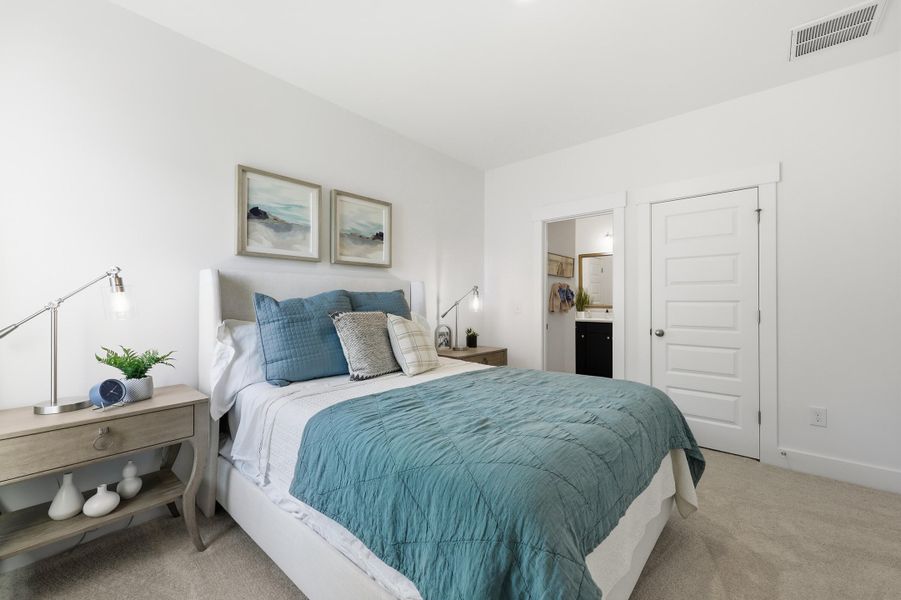 Furnished interior view inside a new home in , Summerville (Image 49).