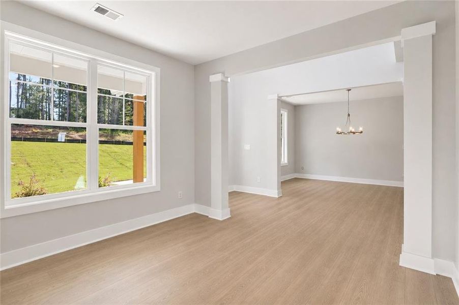 Spacious, unfurnished interior of a new home in Patillo Manor, Stockbridge (Image 16).