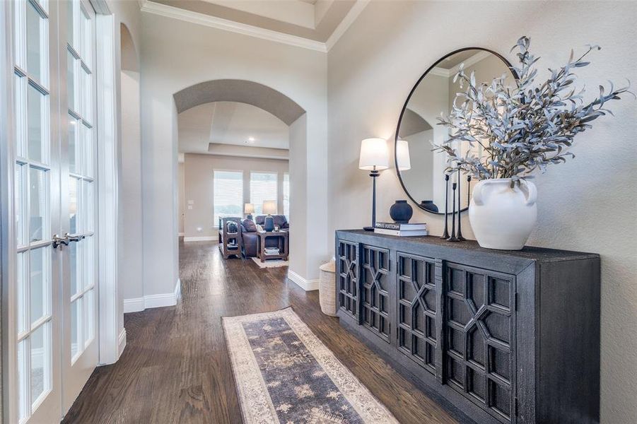 Furnished interior view inside a new home in , New Fairview (Image 32).