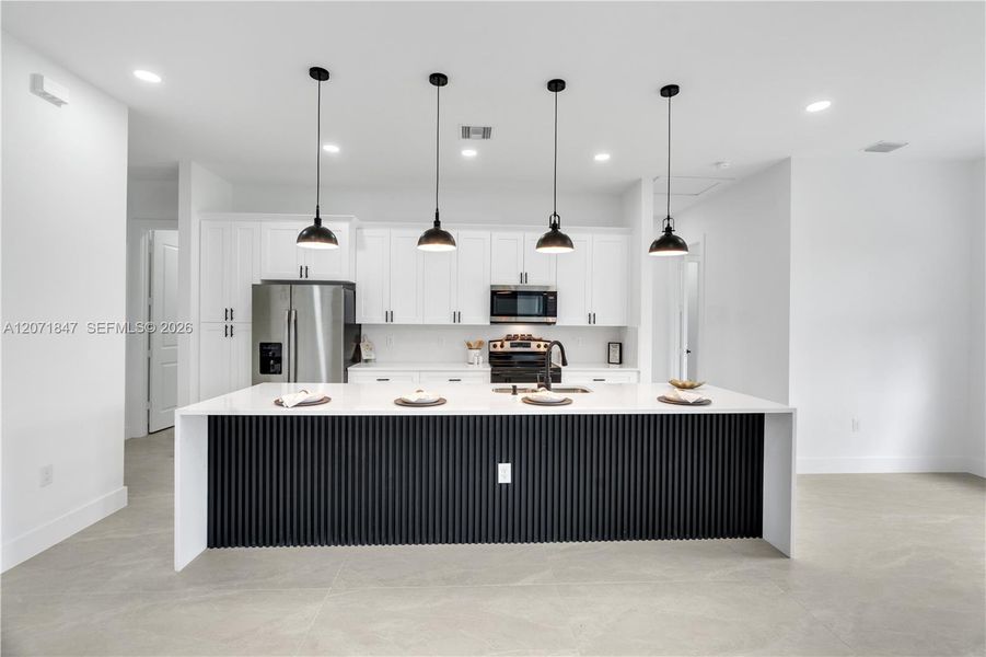 Furnished interior view inside a new home in , Lehigh Acres (Image 12).