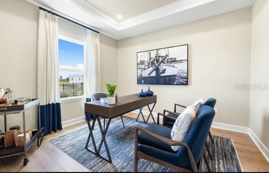 Furnished interior view inside a new home in Victoria Lakes, Odessa (Image 10). Furnished interior view inside a new home in Victoria Lakes, Odessa (Image 10).