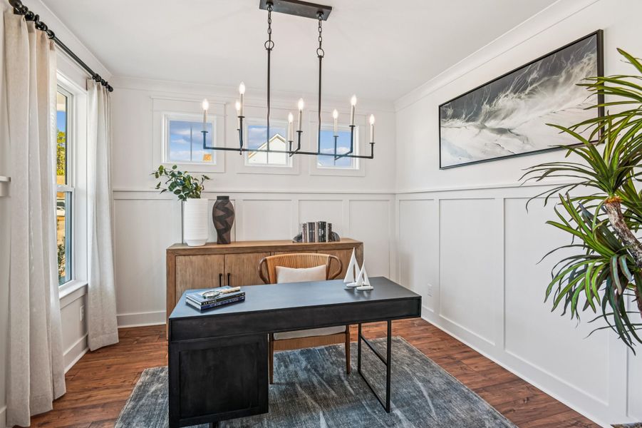 Furnished interior view inside a new home in , Moncks Corner (Image 12). Furnished interior view inside a new home in , Moncks Corner (Image 12).