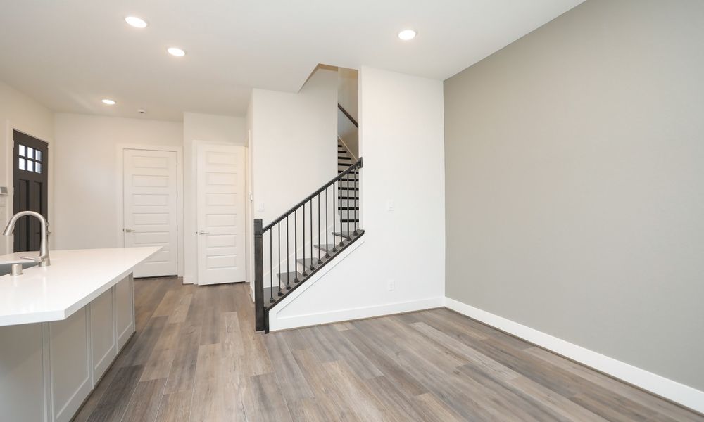 Spacious, unfurnished interior of a new home in Independence Heights, Houston (Image 56). Spacious, unfurnished interior of a new home in Independence Heights, Houston (Image 56).