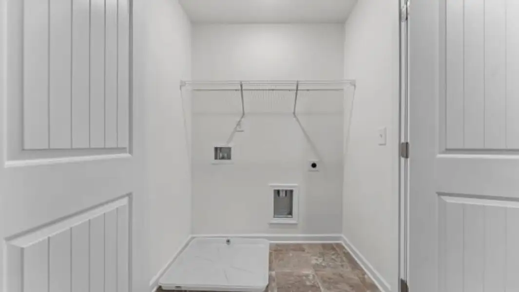 Representative unfurnished interior of a home built from the Bramblewood Townhome by Piedmont Residential in The Retreat at Browns Ridge, Newnan (Image 27).