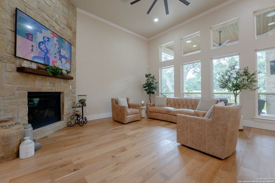Furnished interior view inside a new home in , Spring Branch (Image 13).