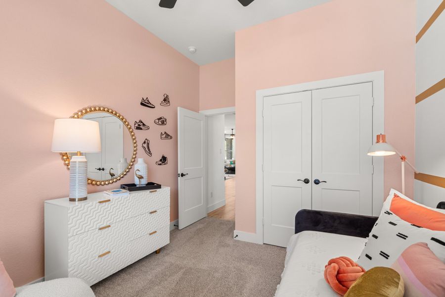 Furnished interior view inside a new home in The Woodlands Hills, Willis (Image 5). Furnished interior view inside a new home in The Woodlands Hills, Willis (Image 5).