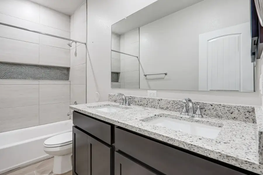 Representative furnished interior of a home built from the Desert Willow by View Homes in Paseo del Este, El Paso (Image 16).