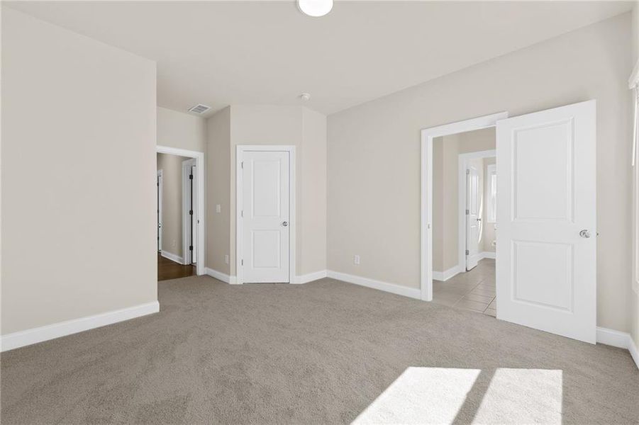 Spacious, unfurnished interior of a new home in Palisades Single Family, Cumming (Image 60). Spacious, unfurnished interior of a new home in Palisades Single Family, Cumming (Image 60).