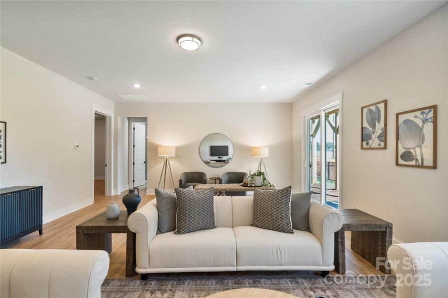 Furnished interior view inside a new home in , Fort Mill (Image 4).