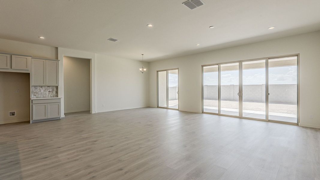 Furnished interior view inside a new home in Windrose, Waddell (Image 22).