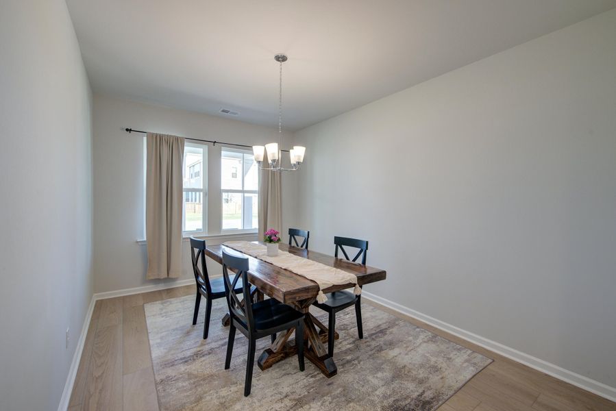 Furnished interior view inside a new home in Heron's Walk at Summers Corner, Summerville (Image 9).