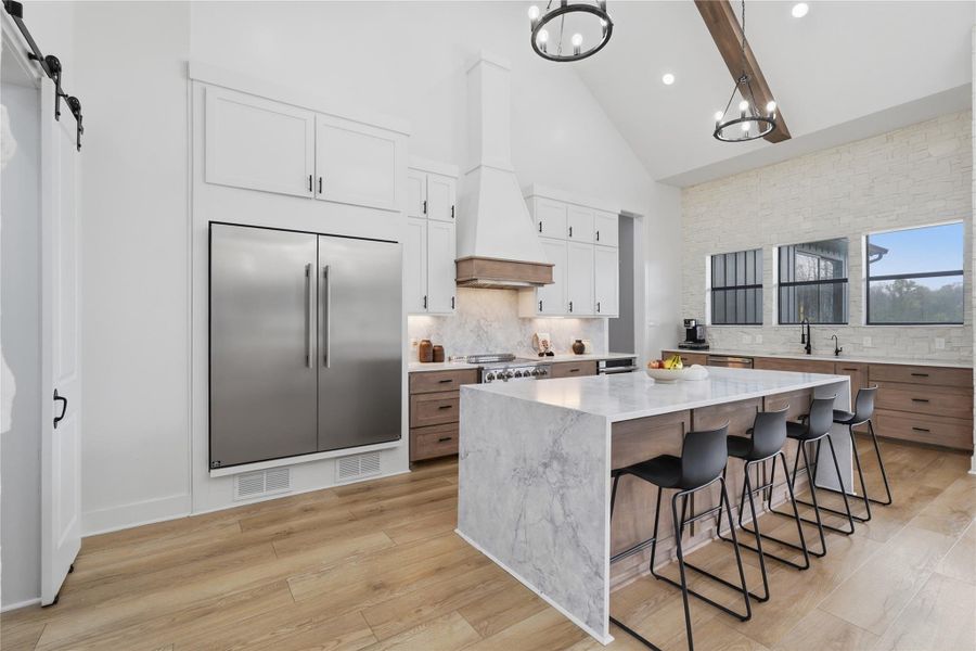 Furnished interior view inside a new home in , Willis (Image 34).