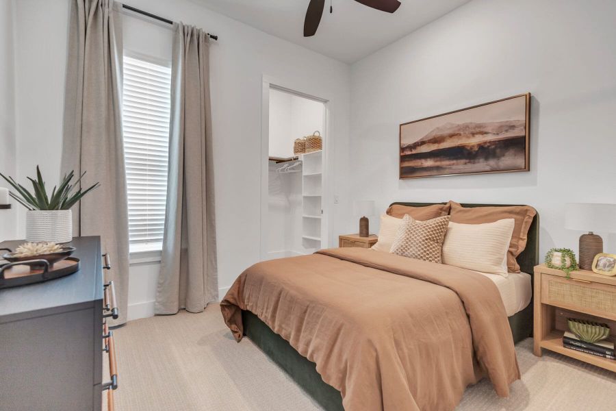 Furnished interior view inside a new home in VIDA Townhomes, San Antonio (Image 12). Furnished interior view inside a new home in VIDA Townhomes, San Antonio (Image 12).