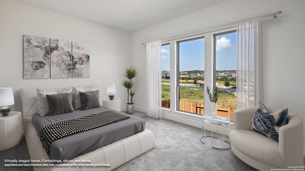 Furnished interior view inside a new home in Homestead 55', Cibolo (Image 13). Furnished interior view inside a new home in Homestead 55', Cibolo (Image 13).