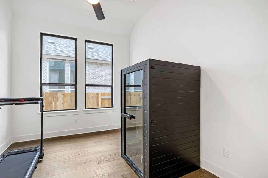 Furnished interior view inside a new home in 6 Creeks at Waterridge, Kyle (Image 19).