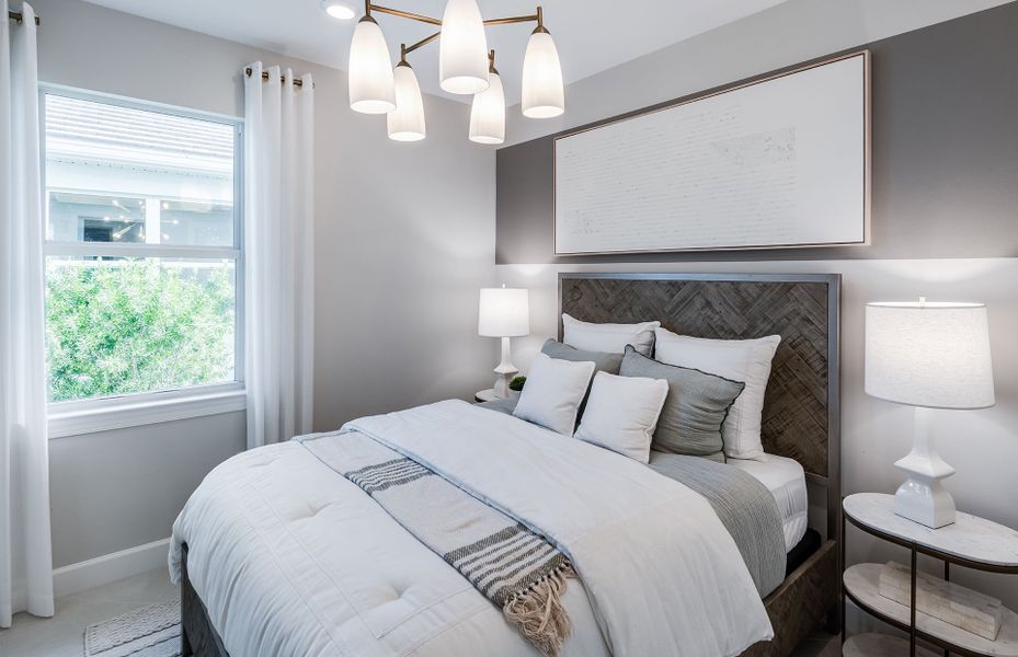 Furnished interior view inside a new home in Arbor Oaks, North Port (Image 4).