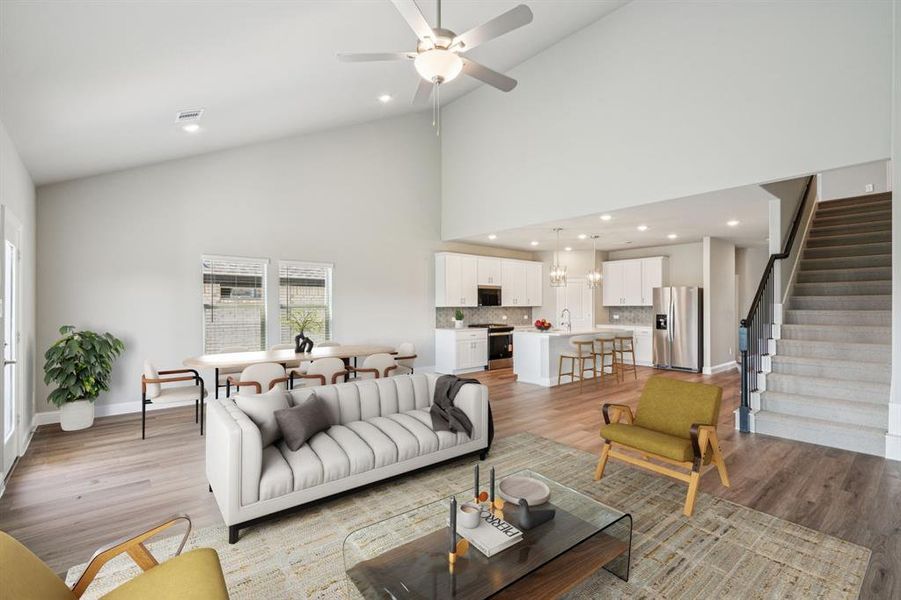 Photo is not of the actual home, but is an inspirational photo of builder’s model home and may depict options, furnishings, and/or decorator features that are not included. Photo is not of the actual home, but is an inspirational photo of builder’s model home and may depict options, furnishings, and/or decorator features that are not included.