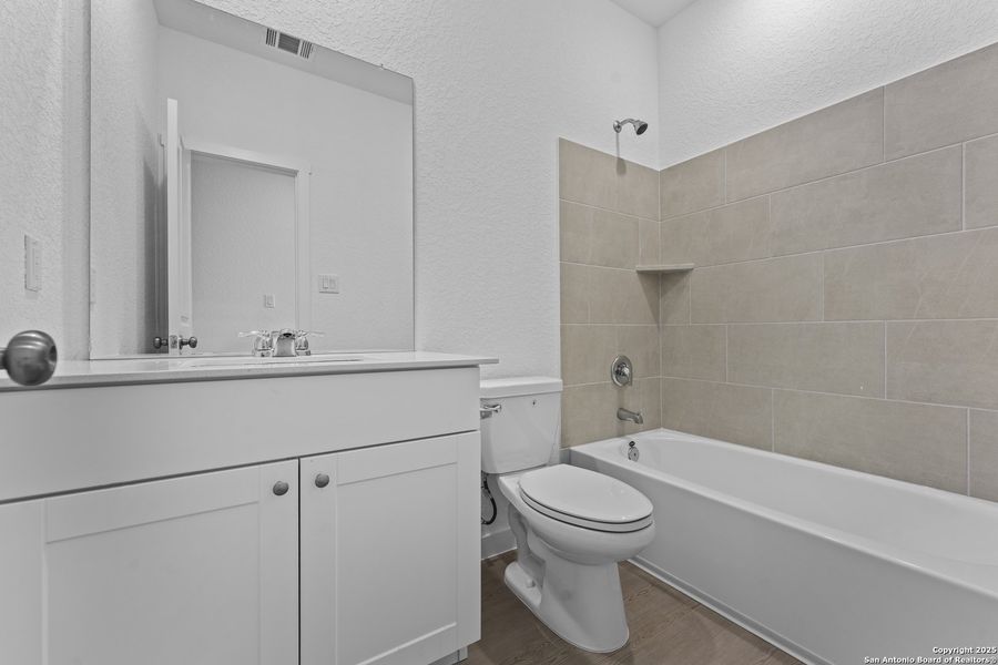 Furnished interior view inside a new home in Waterwheel: Coastline Collection, San Antonio (Image 3).