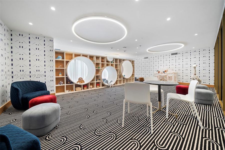 Furnished interior view inside a new home in Mr. C Residences, Miami (Image 55).