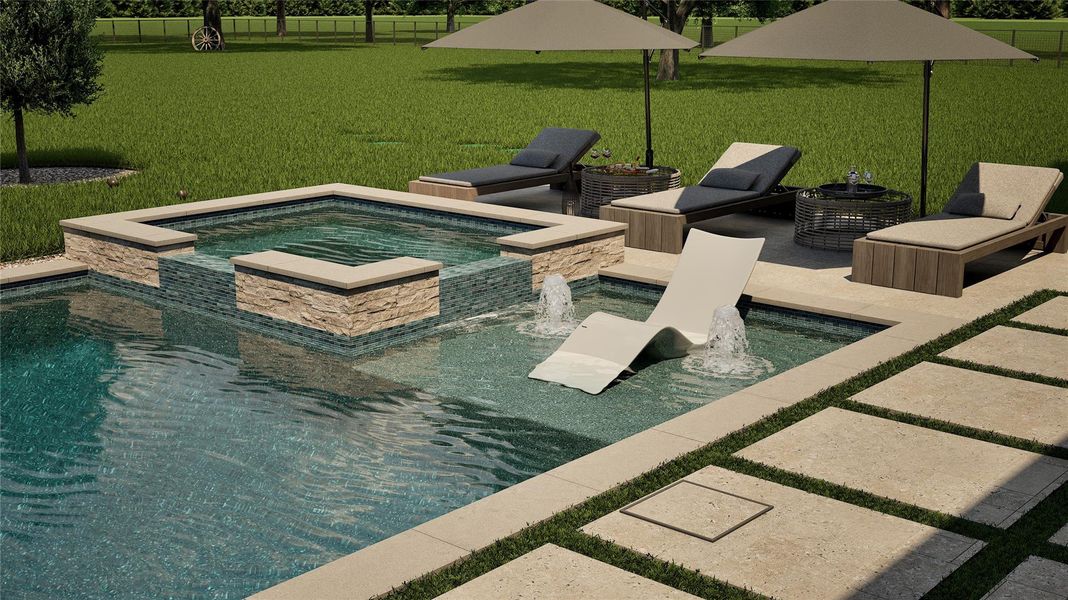 Pool to be completed the next 6-8 weeks.