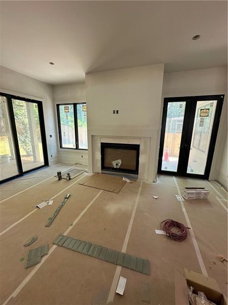 In-progress construction of a new home in , Decatur, GA (Image 19).