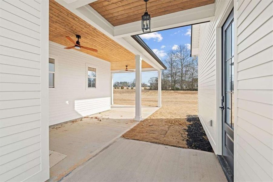 Exterior details and patio area of a home in , Carrollton (Image 35).