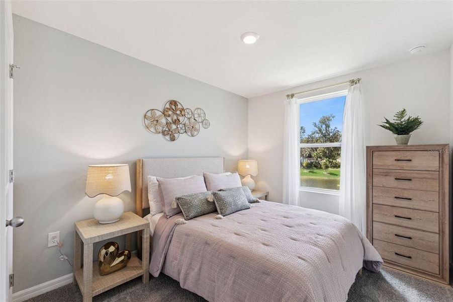 Furnished interior view inside a new home in Evergreen Park, Kissimmee (Image 14). Furnished interior view inside a new home in Evergreen Park, Kissimmee (Image 14).