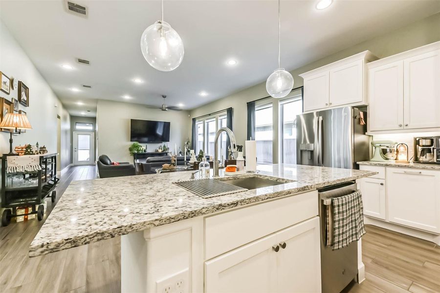 Furnished interior view inside a new home in , Katy (Image 14). Furnished interior view inside a new home in , Katy (Image 14).