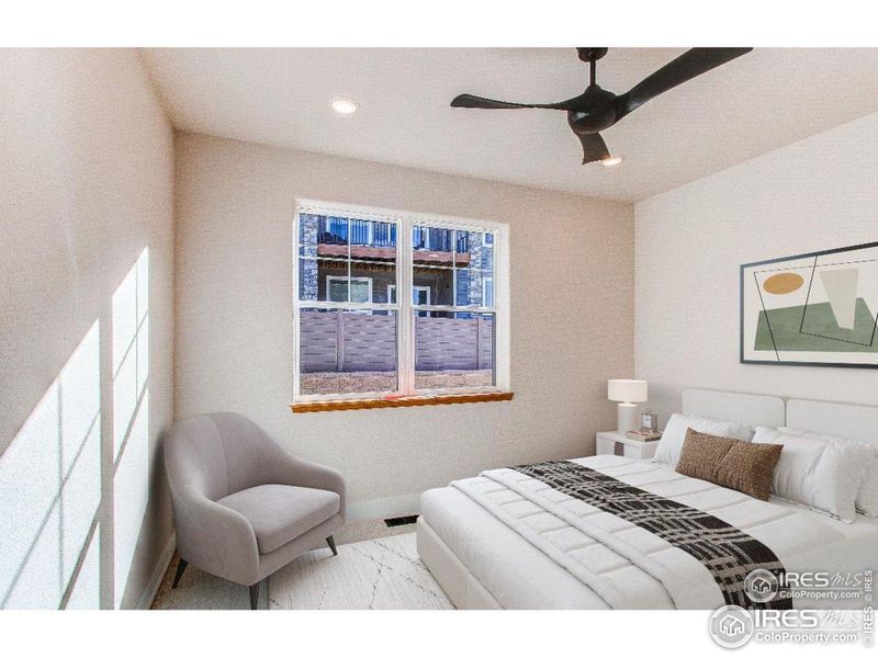 Furnished interior view inside a new home in , Berthoud (Image 27).