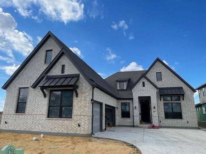 Progress Photo - Front Elevation