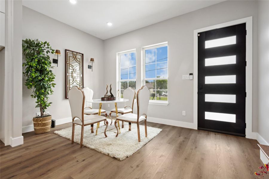 Furnished interior view inside a new home in , Houston (Image 13). Furnished interior view inside a new home in , Houston (Image 13).